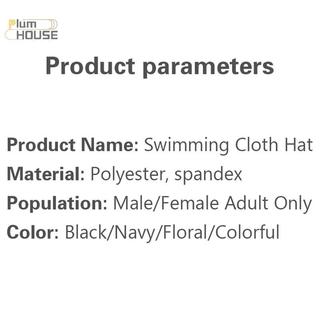 PlumHOUSE Nam Vải Nylon Bơi Bảo Vệ Tai Tóc Dài Thể Thao Bơi Mũ Bơi Bơi Cho Nam Nữ Người Lớn VN