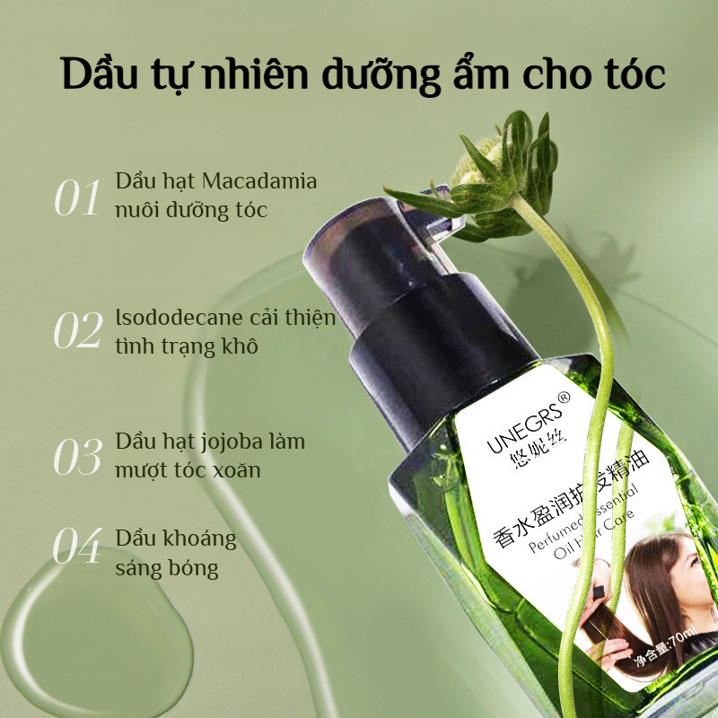 ✨𝐎𝐑𝐈𝐆𝐈𝐍𝐀𝐋✨Dầu phục hồi tóc xơ rối / Dầu dưỡng tóc khô, nhẹ và không nhờn / Dầu dưỡng tóc hương nước hoa/dầu dưỡng phục hồi tóc