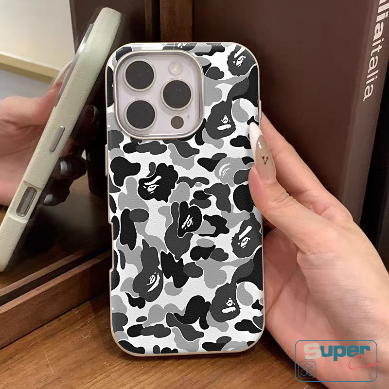 Ốp Lưng Samsung A06 A17 A07 A05s A16 A55 A36 A53 A50s A03 A54 A04 A24 A23 A33 A50 A11 A03s A56 A15 A31 A26 A12 Thời Trang Đỏ Xanh Xám Đen Ngụy Trang Họa Tiết Da