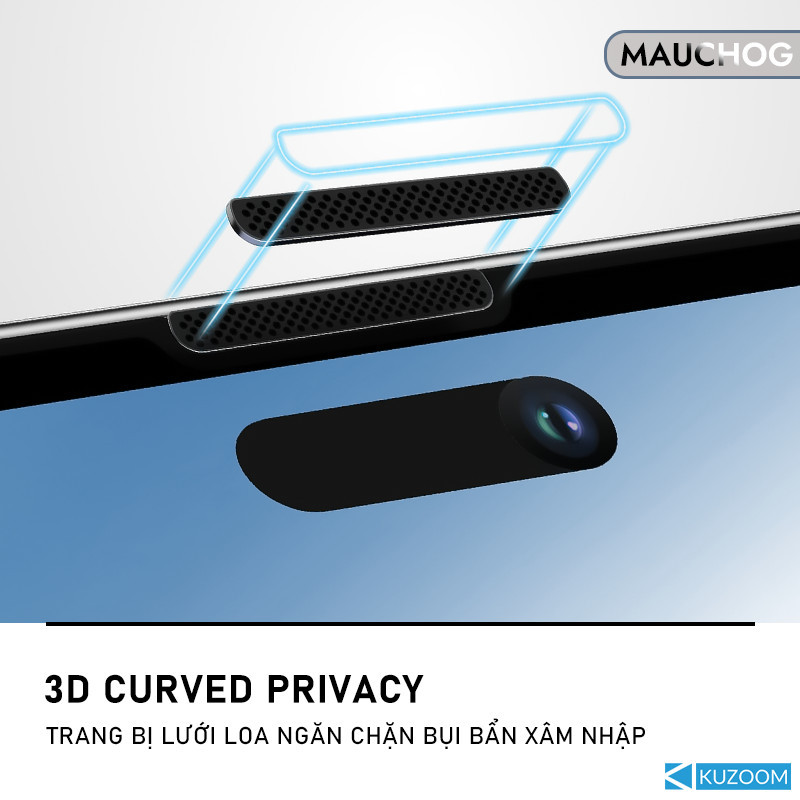 Kính Cường Lực Kuzoom Chống Nhìn Trộm Siêu Mỏng Cho Điện Thoại iPhone 17 Pro Max 16 15 13 12