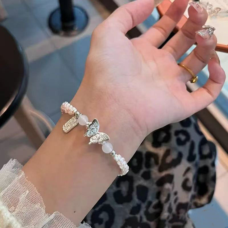 Vòng tay cặp đôi bện tinh tế, dễ thương, phù hợp làm quà tặng bestie