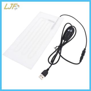 LJF 1Pc USB 5V Tấm sưởi ấm cổ tử cung Điện sưởi ấm VN
