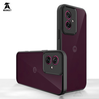 Dành Cho Motorola Moto G55 5G Ốp điện thoại Cứng Mờ Da-Cảm Giác Mềm Khung TPU Chống Sốc Mỏng Vỏ