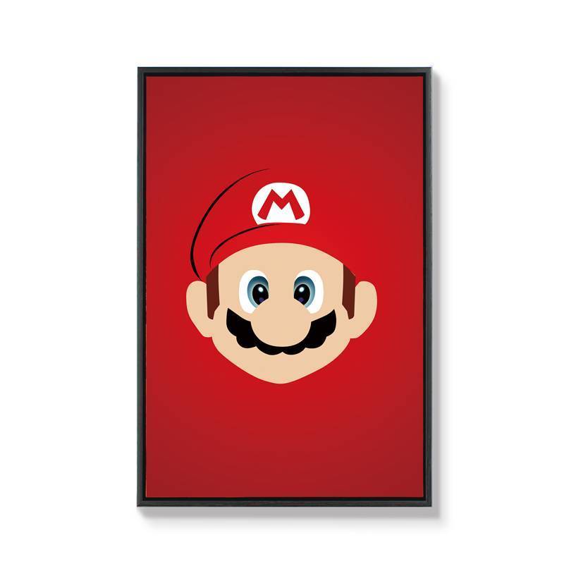 Hoạt Hình Super Mario Canvas Cửa Tranh Dễ Thương Trang Trí Phòng Trẻ Em Nhà