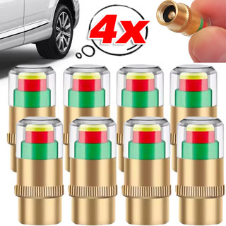 2 / 4 Mũ van giám sát áp suất lốp xe máy - Dụng cụ kiểm tra chỉ báo cảm biến áp suất lốp