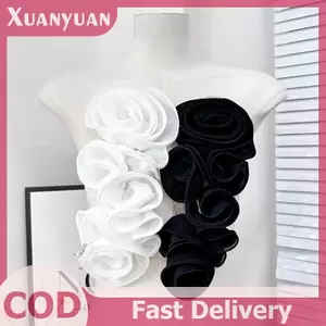XUAN 3D Hoa Trang Trí Handmade Hoa Miếng Dán DIY Ngực Hoa May Đính Cho Váy Cưới Phụ Kiện VN
