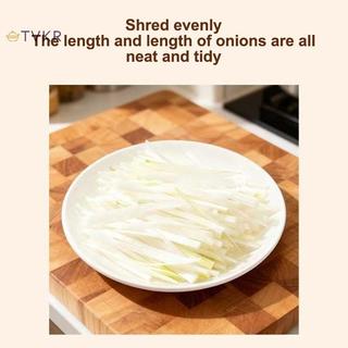 Máy cắt vỏ sò TVKR, Máy cắt hành tây, Máy hủy hành lá cây, Máy thái rau củ bằng thép không gỉ, Dụng cụ nhà bếp sáng tạo, Dụng cụ nhà bếp OIK