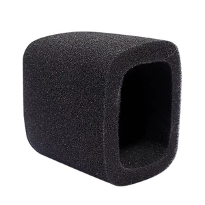 BTM Chuyên Nghiệp Mics Kính Chắn Gió Micro Bao Đa Năng Bảo Vệ Đài Phát Thanh Vuông Mạnh Mẽ Bảo Vệ Gió Để Ghi Âm