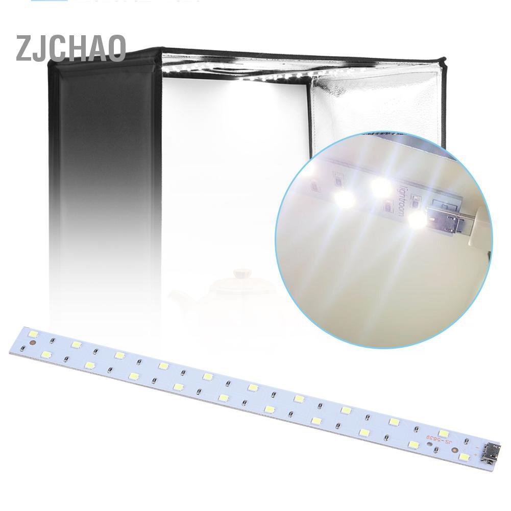 Zjchao Studio Box Đèn LED 20 cm/35 cm Mini 6400K Phụ kiện dùng nguồn USB cho Lều chụp ảnh (20 cm)