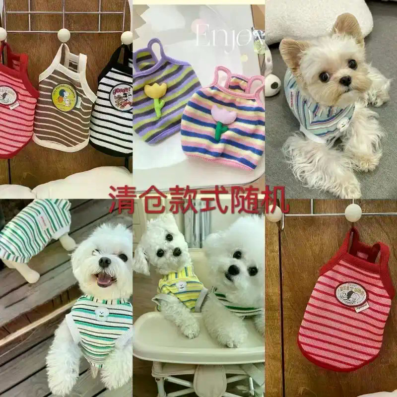 Quần áo bốn chân không thấm nước và ấm áp mùa thu đông cho chó nhỏ Teddy mặc cộng với quần áo thú cưng lông cừu