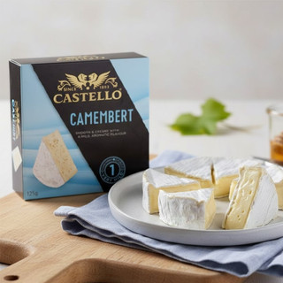 (Hỏa Tốc HN) Phô Mai Camembert Castello 125g Đậm Đà, Thơm Chuẩn Kiểu Pháp