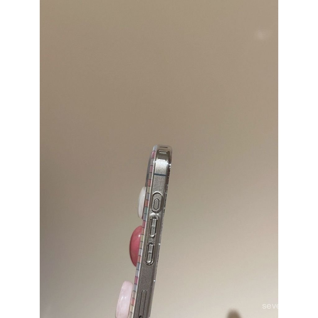 Ốp Điện Thoại Thích Hợp Cho iPhone 7 8 X XS XR XSMAX 11 12 13 14 15 16 Pro max Plus ins Phong Cách Dây Xích Tình Yêu Sọc Nhiều Màu Sắc Chống Sốc Vỏ Bảo Vệ Chống Sốc Bao Gồm Tất Cả AZB4