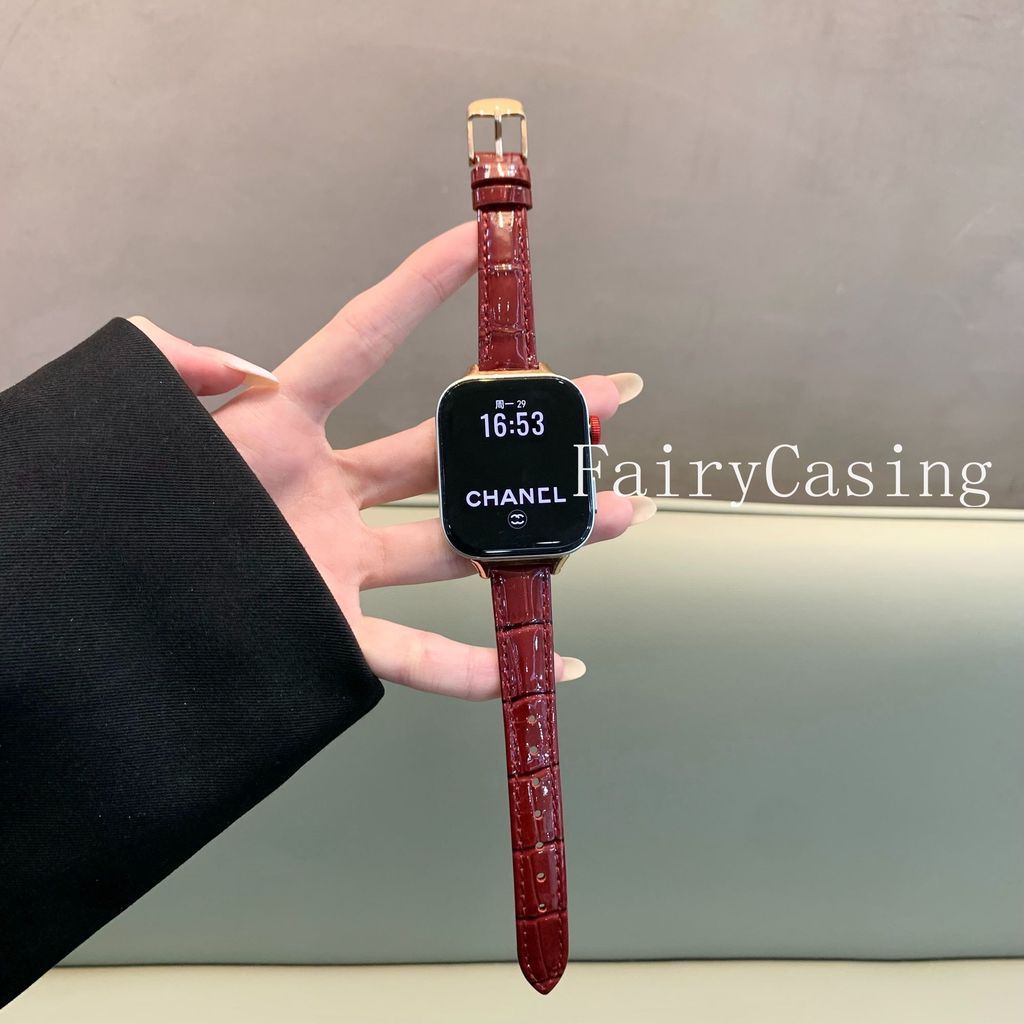 Dây đeo vòng da tre sáng cho Huawei Band 11 pro10 9 8 Dây đeo vòng tay cho Huawei Watch Fit 3 4 4Pro Dây đeo thay thế