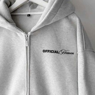 ÁO KHOÁC NỈ MŨ 2 LỚP NAM NỮ UNISEX KHOÁ KÉO -CHỮ HALLOWEN OFFICAIL-thuba