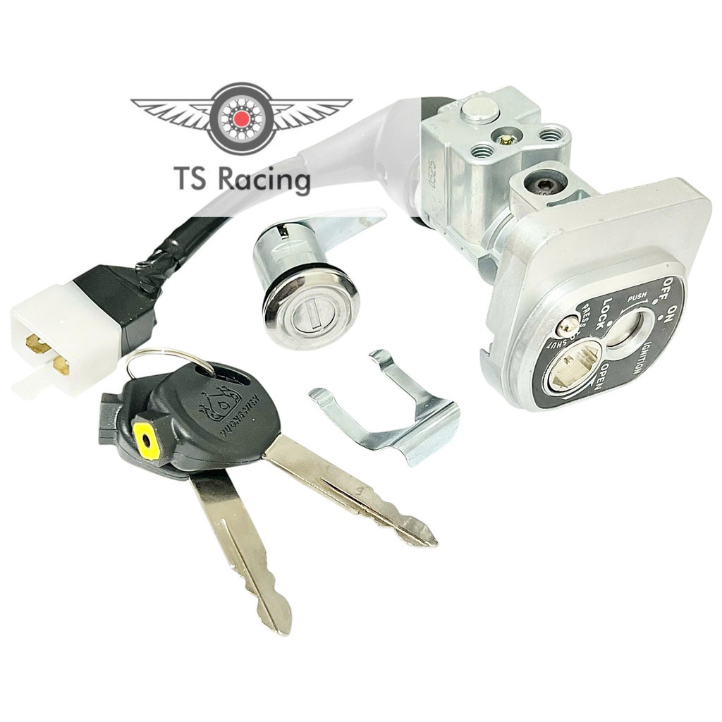 Bộ ổ khoá trước sau wave rsx at (tay ga) vương niệm