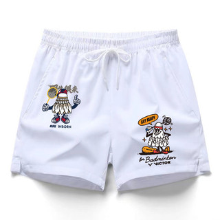 Quần short chạy bộ Victor dành cho nam và nữ, nhẹ, khô nhanh, thoải mái với thiết kế ba điểm - Phù hợp làm nóng trước khi chơi cầu lông
