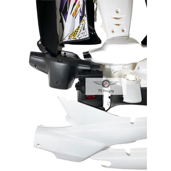 Dàn áo wave zx trắng - tặng team 3 lớp