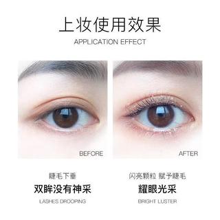 🔥 không thấm nước 🔥 tự nhiên và tươi sáng Trang điểm giáng sinh lâu dài Mascara không trang điểm Trang điểm Giáng sinh lấp lánh có hàng sẵn siêu sáng bóng ☜Mascara kim cương vỡ bạc sáng bóng ngôi sao nhấp nháy nhấp nháy đế mi kim cương chống thấm nước l