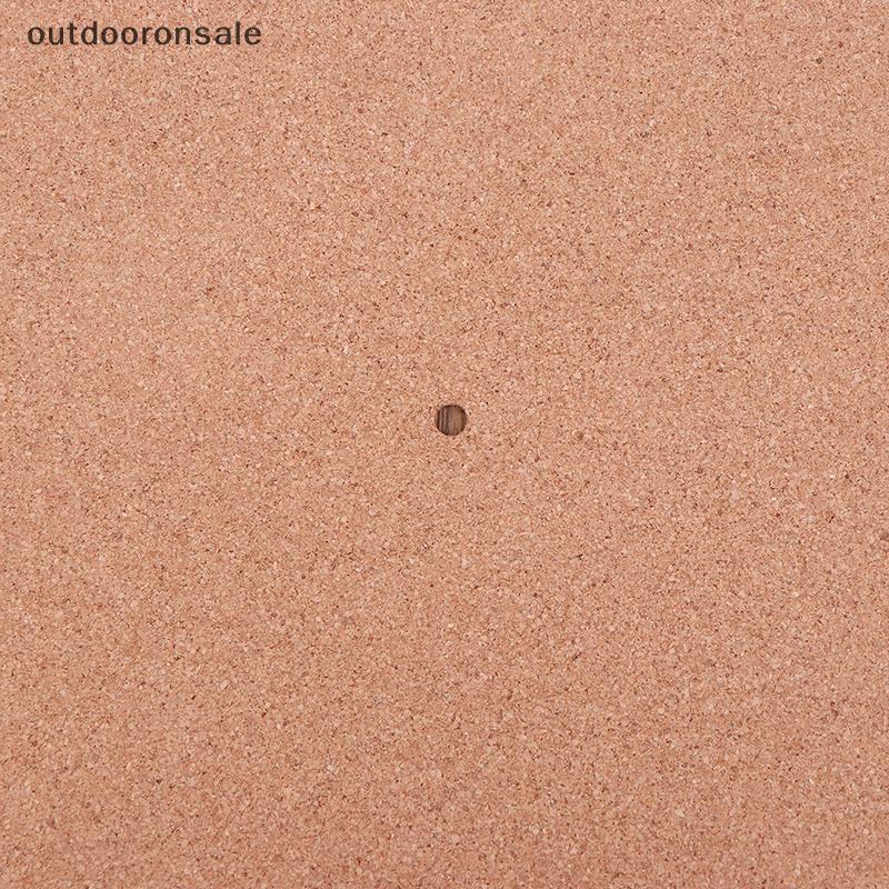 [outdooronsale] Record Pad Soft Cork Thảm chống tĩnh điện Tấm trượt bàn xoay 300mm Phụ kiện máy quay đĩa, MỚI. FSI