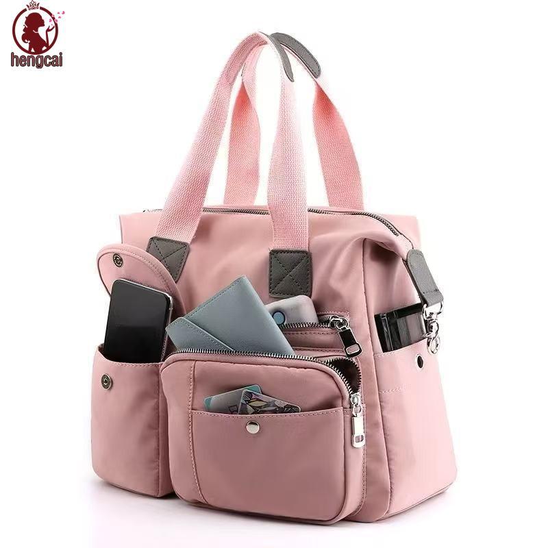 Túi đeo vai dung tích lớn - Túi Nylon ngang chuyển đổi có tay cầm có thể điều chỉnh