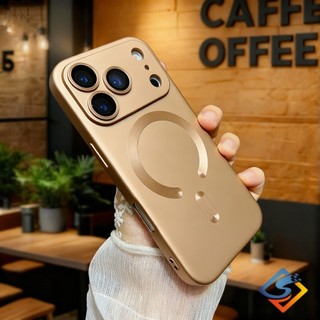 Ốp điện thoại silicon mờ màu cam vũ trụ mới cho IPhone 17 Pro Max 17Air 11 12 13 14 15 16 Pro Max Plus Vỏ từ tính mềm Vỏ chống sốc cao cấp
