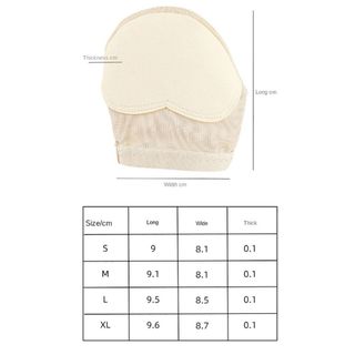 1 Phụ Kiện Mềm Ballet Ngón Chân Pad Thoáng Khí Chống Sốc Khiêu Vũ Đế Giảm Áp Lực Miếng Lót Metatarsal