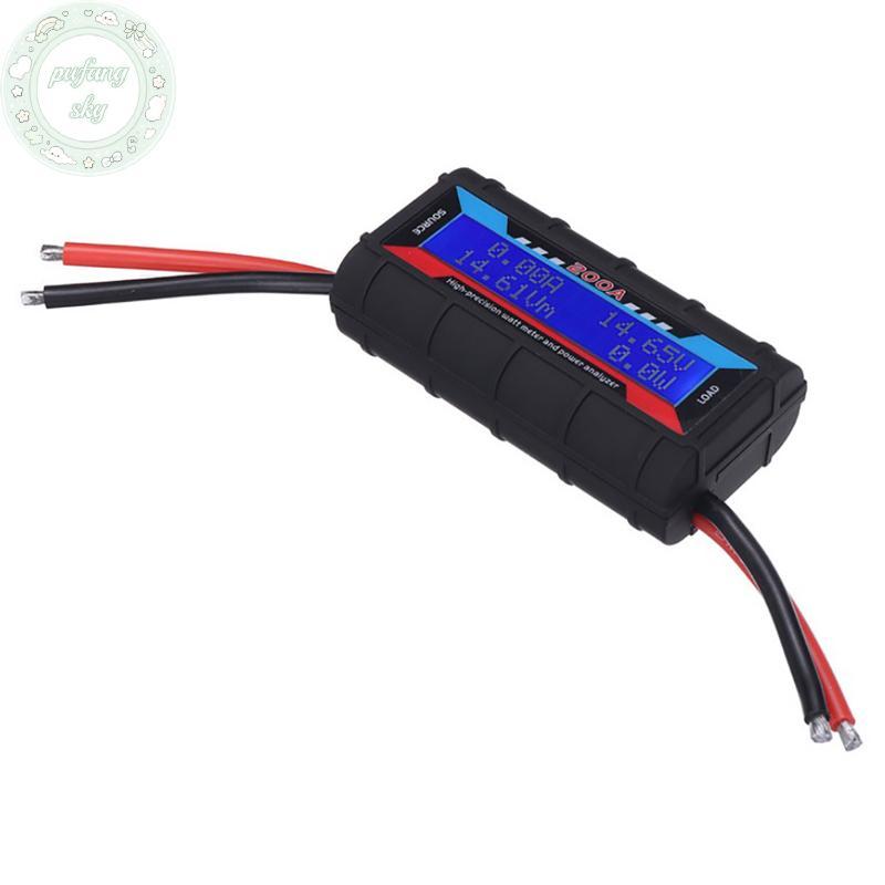 PUSKY FT08 RC 150A Đồng hồ đo Watt chính xác cao Máy phân tích công suất Đèn nền LCD wattmeter VN