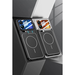 Vỏ từ tính kết nối màu tương phản cho vỏ cứng Xiaomi17 Pro Max 17 Pro