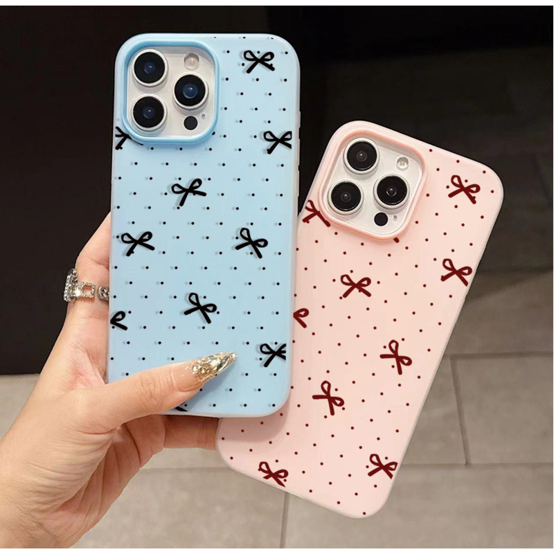 Ốp Lưng Cho OPPO A5S A5 A9 A53 2020 A94 A93 A74 A57 A77 A98 F31PRO RENO 8 5F 5 6 Lite 7 10 Pro Thời Trang Nơ Mềm Mại Dễ Thương Kẹo Mờ Cover