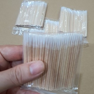 Combo 5 gói tăm gỗ ( 500 cây) dùng để nặn mụn siêu êm, vệ sinh, không lo bầm tím -  Phúc Hưng