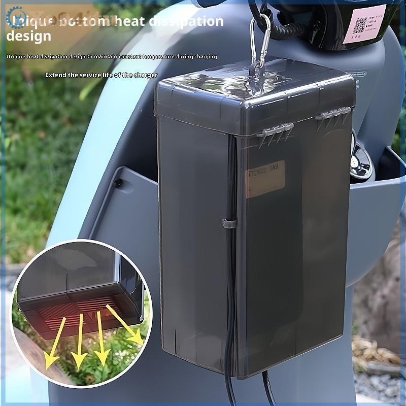 XOITU Sạc Xe Điện Chống Mưa Chống Bụi Pin Đa Năng Ô Tô Hộp Chống Thấm Nước Ngoài Trời Chống Rò Rỉ Sạc Cực Lớn Hộp Bảo Quản VN