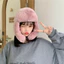 Mũ Ushanka Nữ Chống Gió Dày Mềm Mại, Bịt Tai Phù Hợp Ngoài Trời