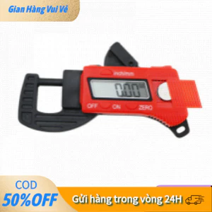 Thước Đo Điện Tử 0-12.7mm Dùng Đo Vật Mỏng, Giấy, Nhựa, Vải, Cuộn Dây, Trang Sức Mini