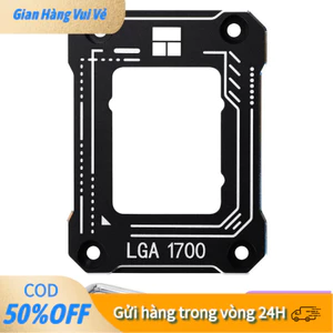 Khung Chống Cong CPU Intel Hợp Kim Nhôm, Đi Kèm Miếng Đệm Cách Điện An Toàn, Tháo Lắp Đơn Giản, Chất Lượng Tốt, Hỗ Trợ C