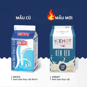 Kem Béo Thực Vật Rich's Lùn 454g Thơm Béo, Mẫu Mới Và Mẫu Cũ