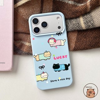 Dành Cho Vivo V40 V30 V29 X300 Pro Lite X200 FE X100 S30 Pro Mini VivoV40 X200FE 5G Ốp Điện Thoại Mèo Nhiều Màu Sắc Dễ Thương Chấm Bi Chấm Nơ Hoạt Hình Ngộ nghĩnh Mờ Vỏ Mềm