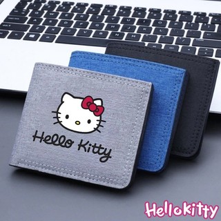 Ví Hello Kitty Hoạt Hình In Ví Canvas Ví Dây Kéo Học Sinh Có Thẻ Ngân Hàng Đồng Xu Quà Tặng Trẻ Em