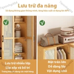 【Bảo hành trọn đời】tủ quần áo tủ gỗ 4 cánh Áo Lắp Ghép Tủ quần áo lớn đa năng tủ treo quần áo tủ áo quần，Dễ Lắp Ráp — ảnh 3