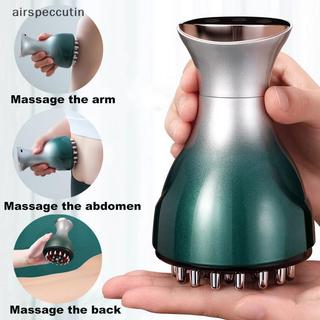Airspecutin Sạc Guasha Máy Mát Xa Định Hình Cơ Thể Làm Nóng Kinh Tuyến Cạo Bàn Chải Lymphatic Giải Độc Chế Độ Nạo vét Mỡ Đốt EN