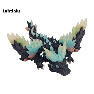 Lahtialu 3d in Hình Rồng Hình Con Rồng Có Thể Tạo Hình 3D in Hình Rồng Bay Phát Sáng Trong Bóng Tối Với Khớp Di Chuyển Được – Đồ Chơi Thần Tài Rồng Khớp Nối Cho Gia Đình