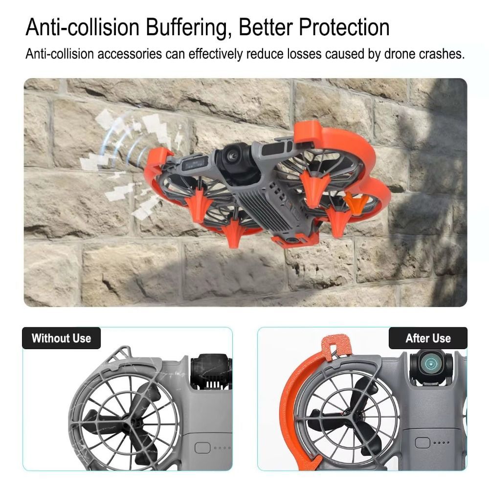 Bảo vệ cánh quạt máy bay không người lái STABFOAM, bộ phận chống sốc và rơi cho DJI NEO 2