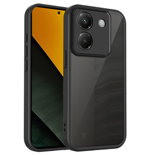 Dành Cho Xiaomi POCO M7 Pro 5G Ốp điện thoại Cứng Mờ Da-Cảm Giác Mềm Khung TPU Chống Sốc Mỏng Vỏ