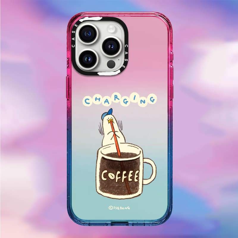 CASECASE X Sạc của Ssebong Cotton Candy Rõ Ràng Cứng Từ Hút Tác Động Cho Apple IPhone 12 13 14 15 16 17 Pro Max Plus Air Có Hộp