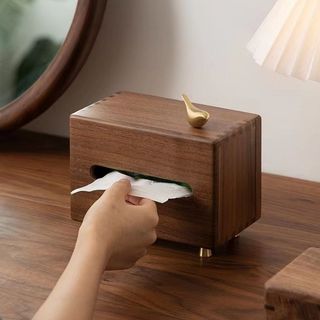 Ánh Sáng Cao Cấp Sang Trọng Thiết Kế Sáng Tạo Cảm Giác Quả óc Chó Đồng Khăn Giấy Hộp Thích Hợp Cho Phòng Khách Phòng Ăn Khách sạn Cafe Giấy Chuyên Dụng Hộp Bảo Quản
