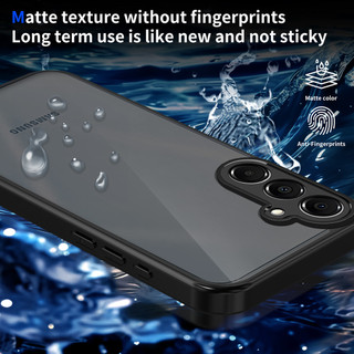 Dành Cho Samsung Galaxy A05s 4G Ốp điện thoại Cứng Mờ Da-Cảm Giác Mềm Khung TPU Chống Sốc Mỏng Mỏng