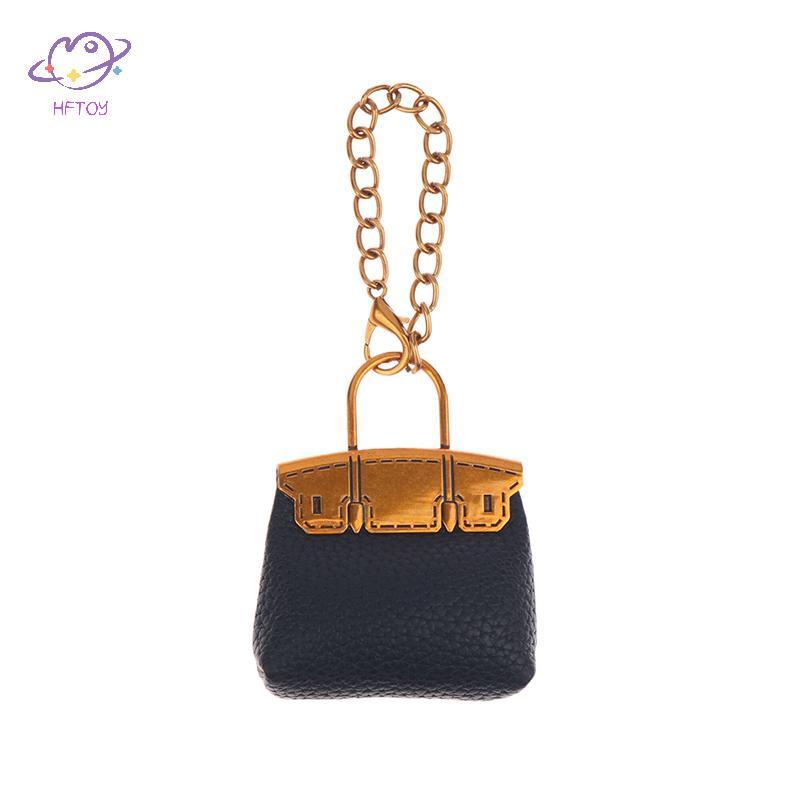 HFTOY Thời Trang Túi Nhỏ Móc Khóa Đơn Giản Móc Khóa Túi Nữ Quyến Rũ Túi Xách Mặt Dây Chuyền DIY Phụ Kiện Cô Gái Quà Tặng ~