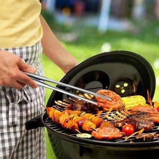 1 / 3 Kẹp Thực Phẩm Nhà Bếp Bằng Thép Không Gỉ S / M / L - Kẹp BBQ Chống Trơn Trượt Đa Năng