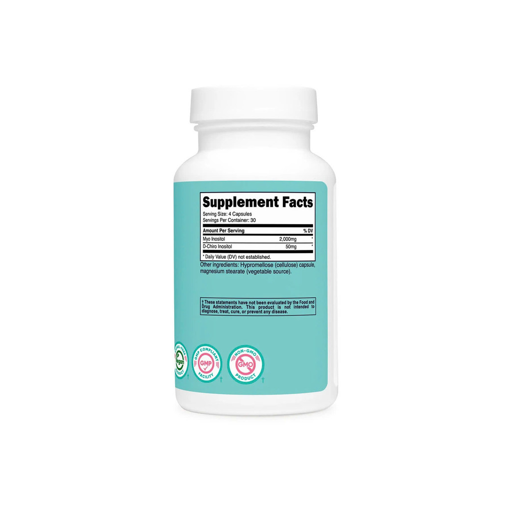 Tăng Cường Chức Năng Thần Kinh Nutricost Women Myo 2000mg & D-Chiro Inositol 50mg