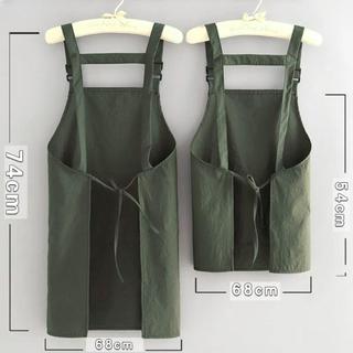 Tạp dề nấu ăn LEAFYHOME, 2 kích cỡ Tạp dề cắt tóc chuyên nghiệp, Quần áo làm việc bỏ túi lớn chống thấm nước thoáng khí Dụng cụ làm tóc