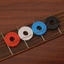 ROLY 5 Cái / bộ Khóa Dây Đeo Đàn Guitar, Khóa An Toàn Dây Đeo Đàn Guitar Chống Trơn Trượt Nhiều Màu Sắc, Chất Liệu Cao Su Thắt An Toàn Bass Dây Đeo Khối Cho Đàn Guitar Bass
